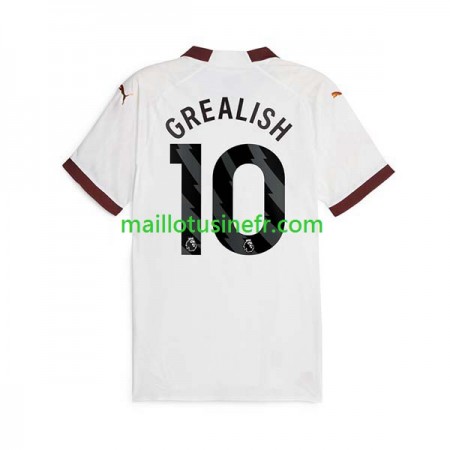 Maillot de Foot Manchester City Jack Grealish 10 Extérieur 2023-24 Maillot de Foot Manchester City Jack Grealish 10 Extérieur 2023-24